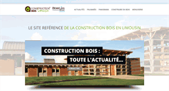 Desktop Screenshot of constructionboislimousin.com